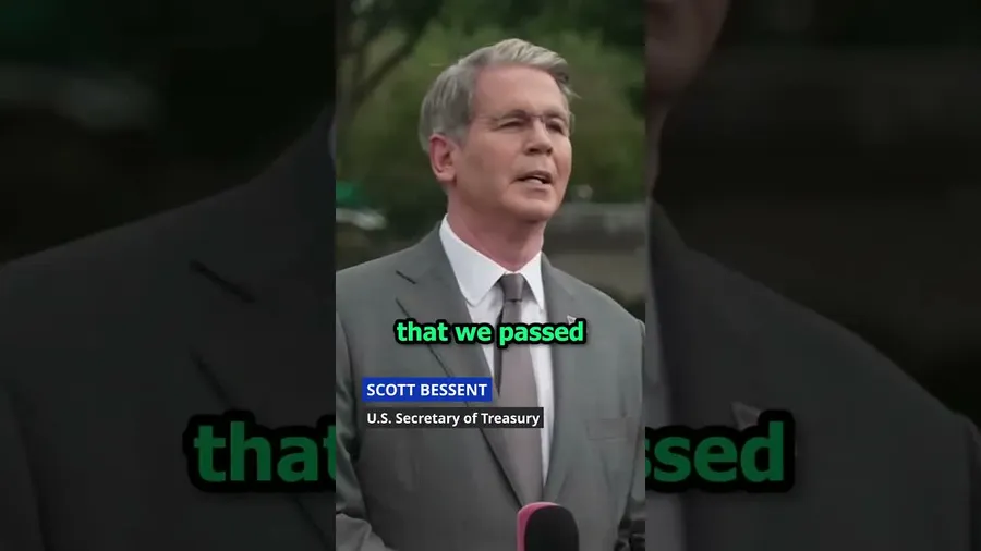 Bessent Says Growth Is the Way Out of $40 Trillion Debt