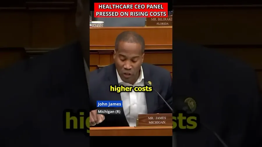 John James Presses Health Insurers on Coverage, Costs, and Results